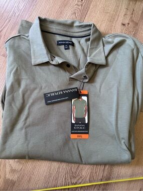Banana Republic Olive Green Men’s Polo
